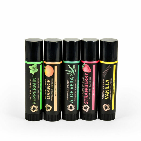 Natural lip balm by mystique arom