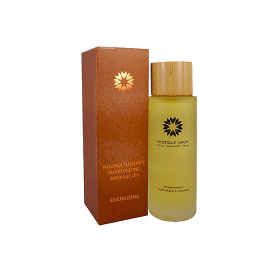 Premium Aromatherapy Moisturizing Massage Oil 100 ml by Mystique Arom • Premium Aromatherapy Moisturizing Massage Oil 100 ml