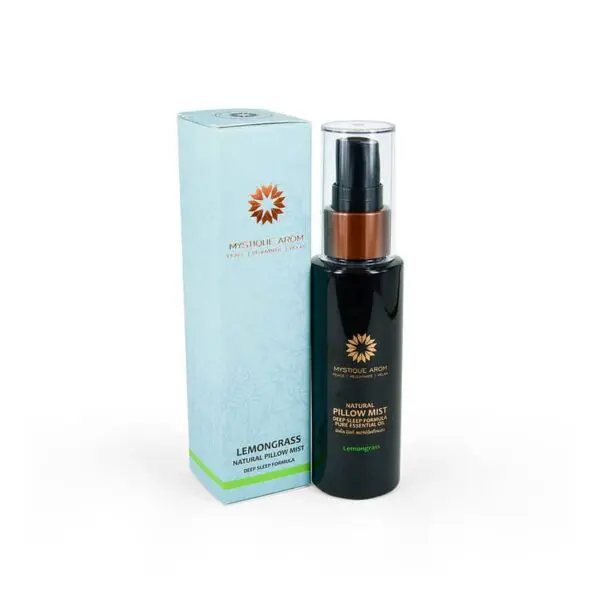 Natural Pillow Mist Sleep Spray 60ml by Mystique Arom Lemongrass