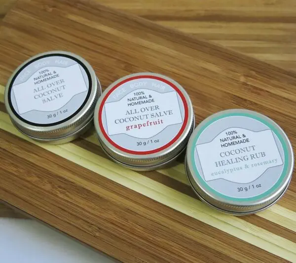 (ส่วนลด 20%) เมื่อซื้อ All Over Coconut Salve ทั้ง 3 แบบของ Theristes